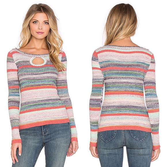 Free People Sweaters - Free People Sunshine Daydream Ribbed Sweater